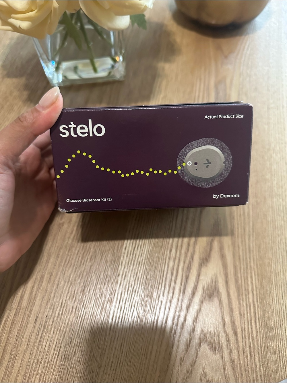 Stelo Glucose Biosensor Kit by - Purple